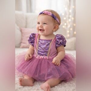 6-9M What a Character Purple Princess Dress Costume